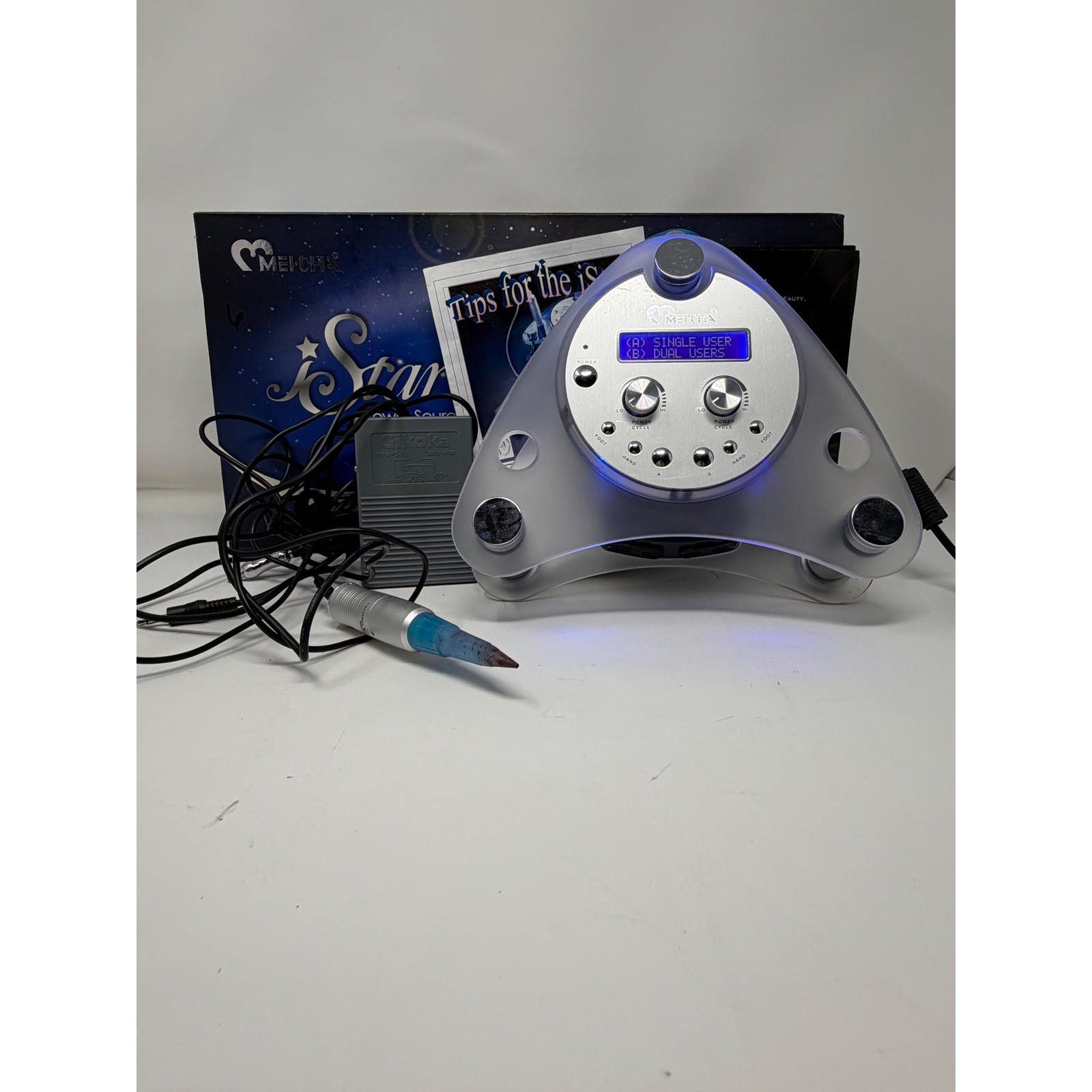 Mei-Cha iStar 3000 Digital Power Source Micropigmentation Tattoo Machine IS-3330