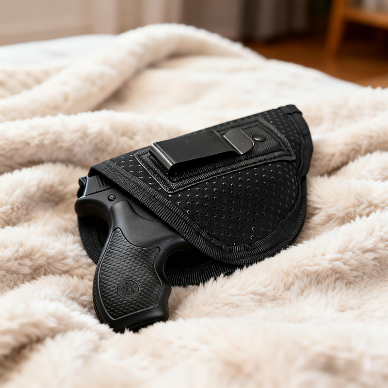 US Right Hand Concealed Carry IWB Revolver Holster for 5 Shot J Frame .38/.357