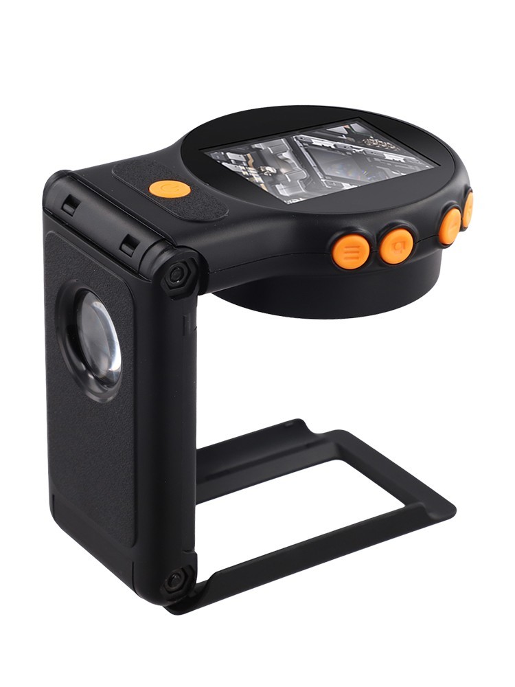 Digital Microscope with 500X Magnification and Integrated LED Illumination