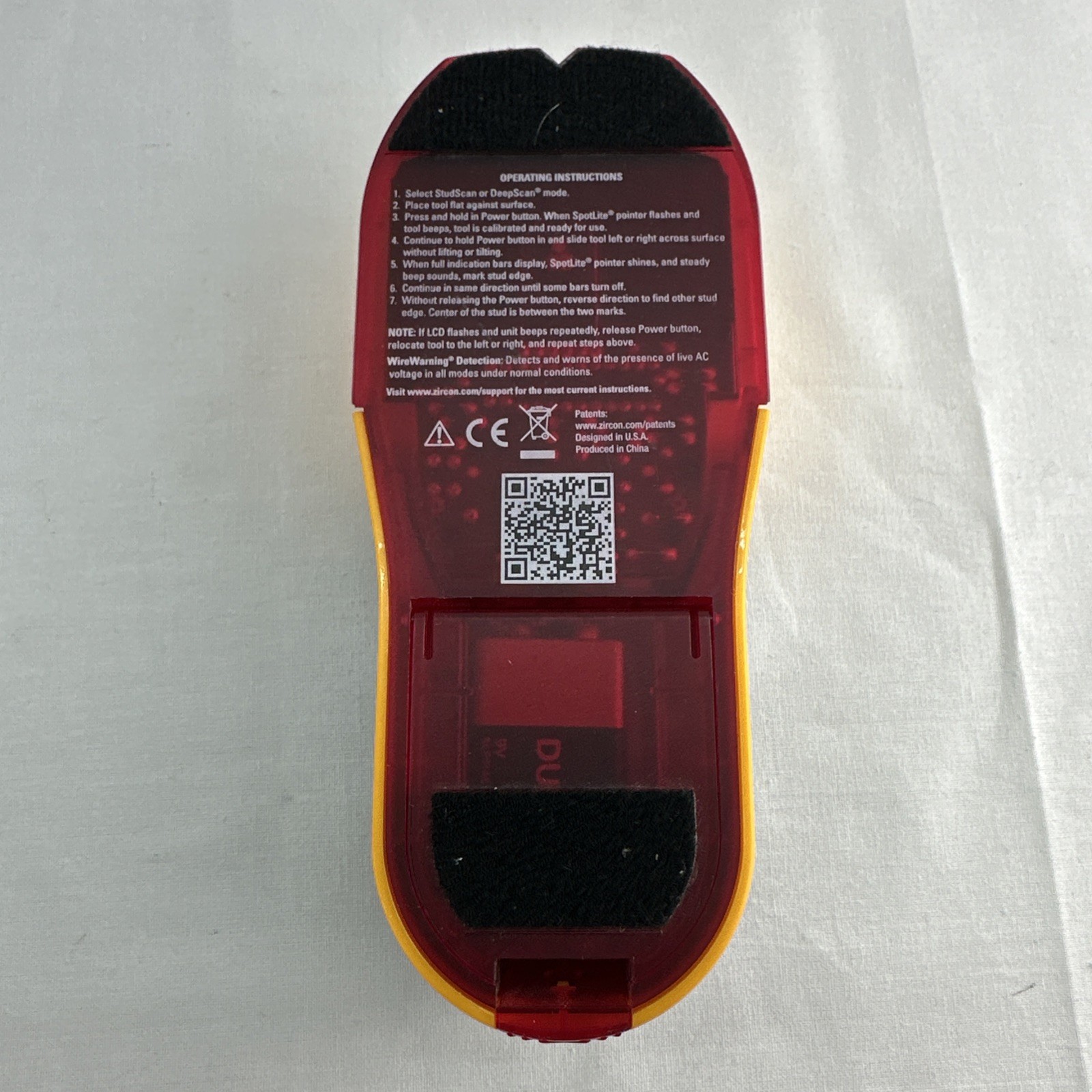 Zircon StudSensor HD55 Stud Finder - Yellow