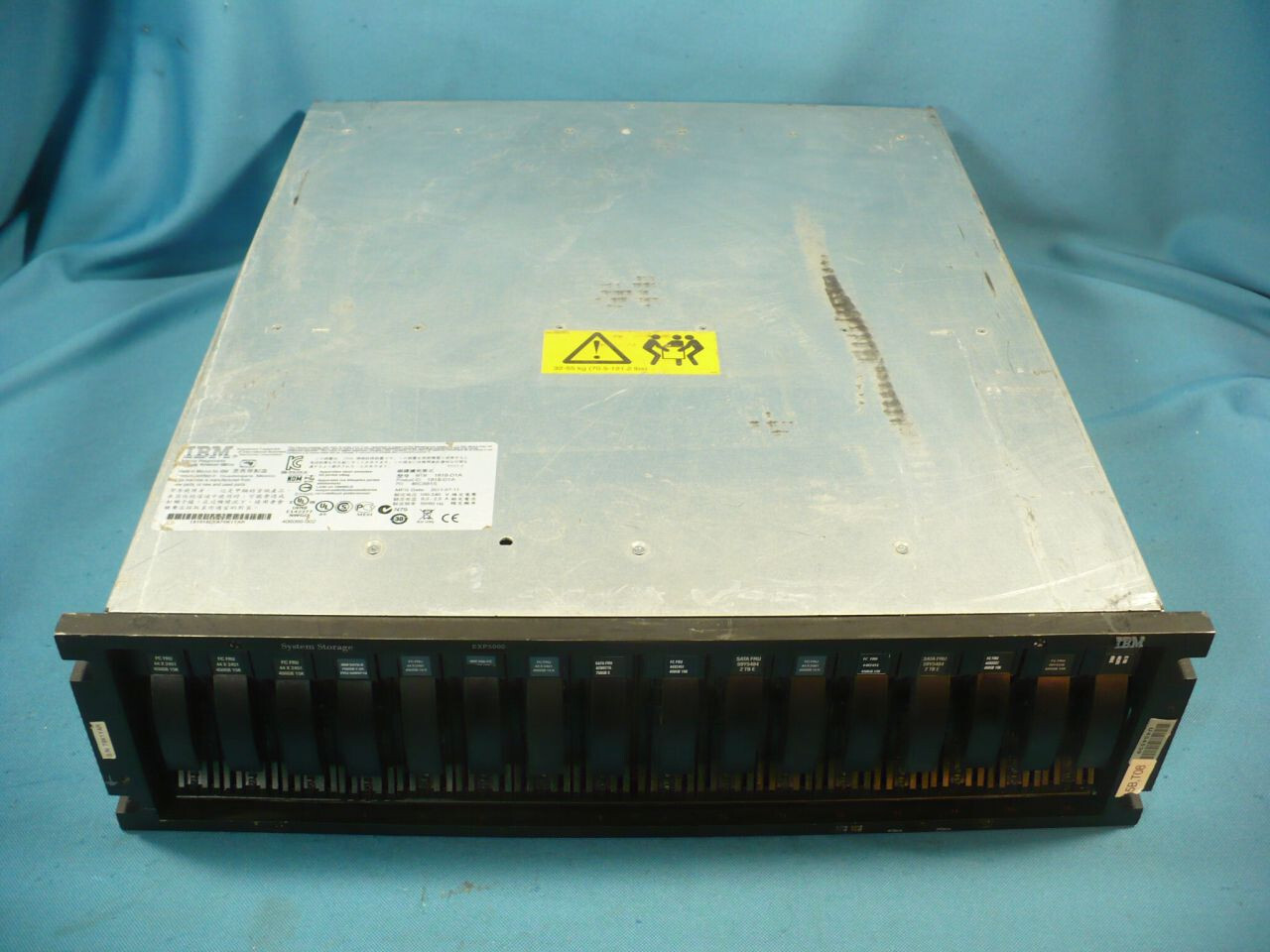 IBM 1818-D1A 46C8815 4600-0856-15A EXP5000 Storage 15 Slot Hard Drive Array