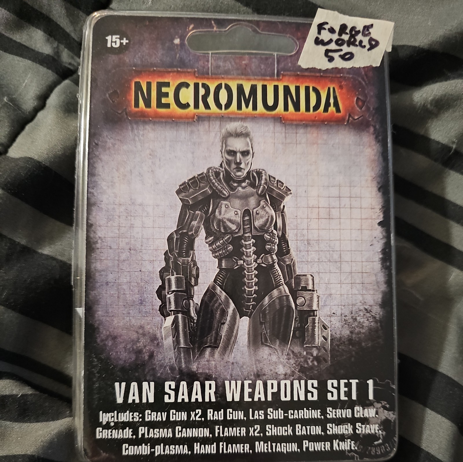 Van Saar Weapons Set 1-Bits-NIB-OOP-House of Artiface-Gang-Forgeworld-Necromunda