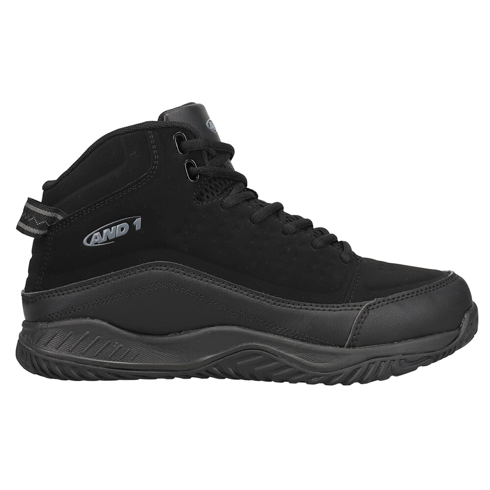 AND1 Pulse 2.0 Basketball  Mens Black Sneakers Athletic Shoes AD90080M-BB