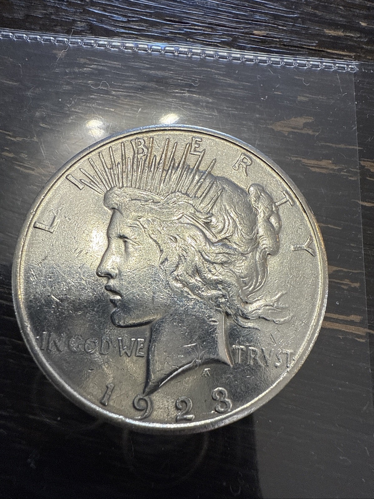 1923 S Peace Dollar 90% Silver BU Condition