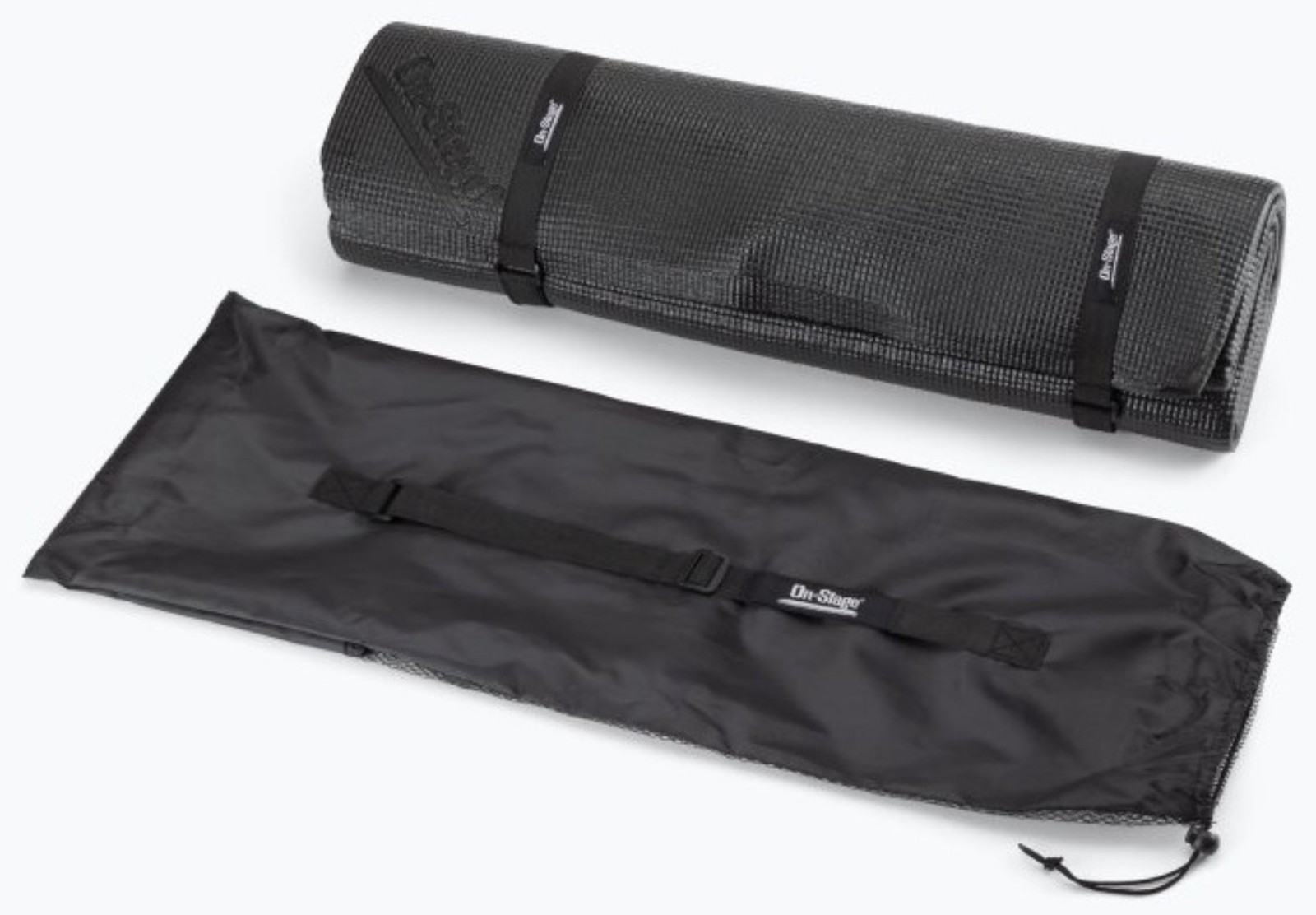 On-Stage DMA4450 4' x 4' Light-weight Portable Nonslip Drum Mat+Carry Bag