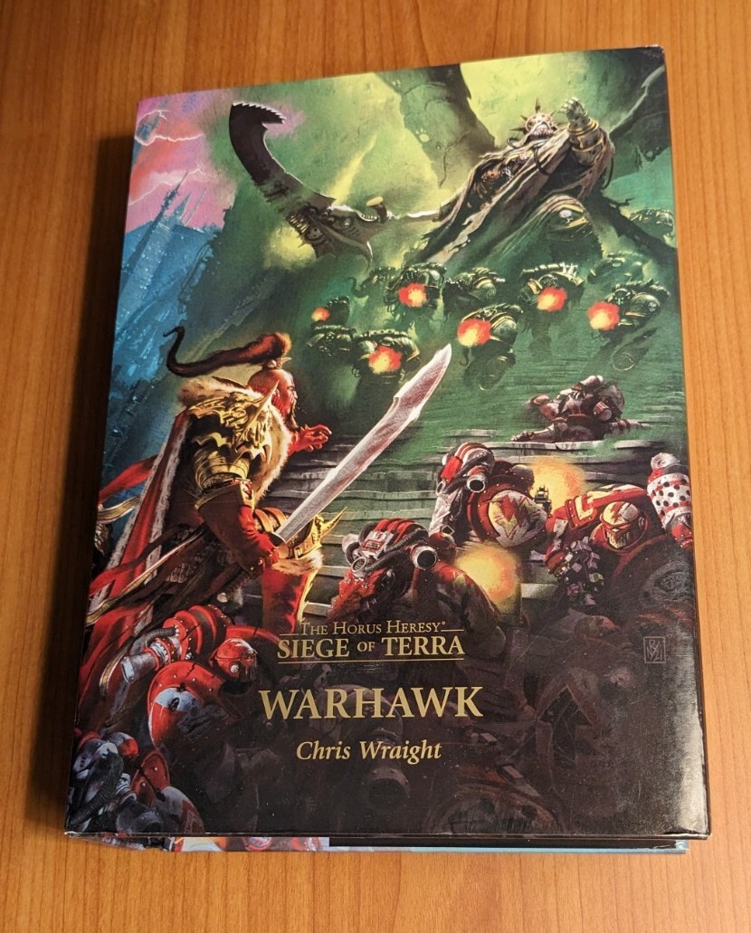 Warhawk warhammer space marine horus heresy siege of terra hardcover