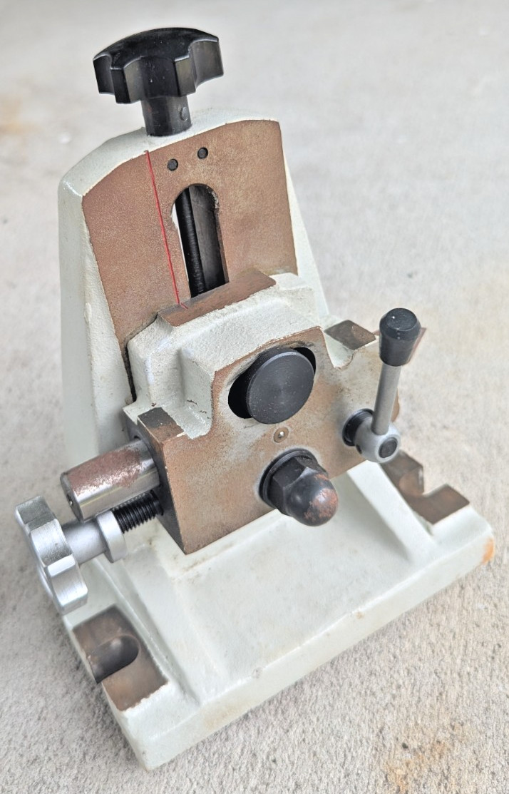 Indexing Head Adjustable Angle Tailstock Fast Tailstock As Is