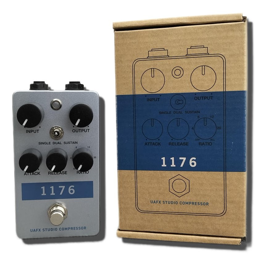 Universal Audio UAFX 1176 Compressor Effects Pedal Tested & Works 85660