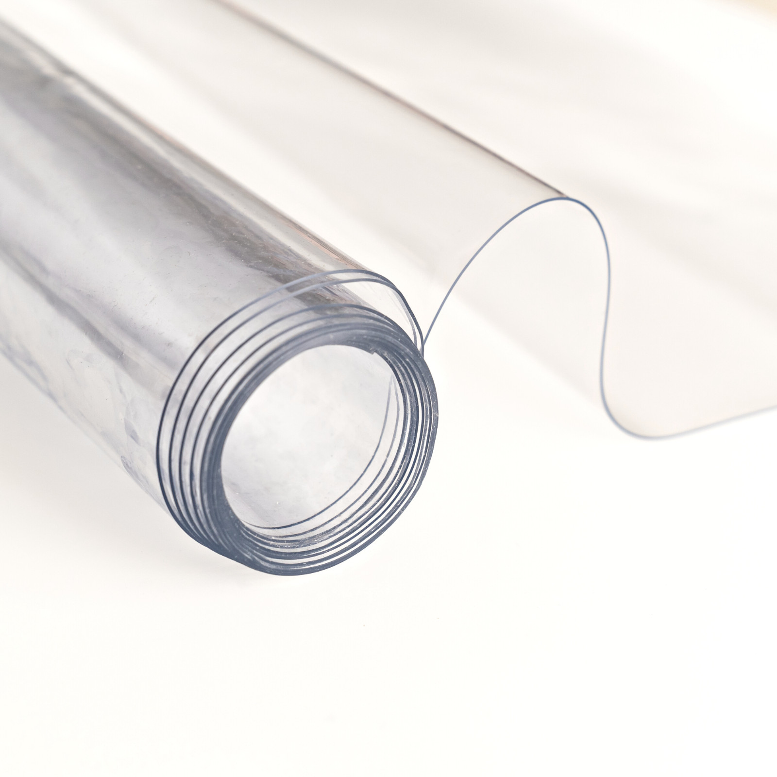 Clear Vinyl Sheeting, 5 Yard Roll of Transparent Plastic, Marine, Storm Windows