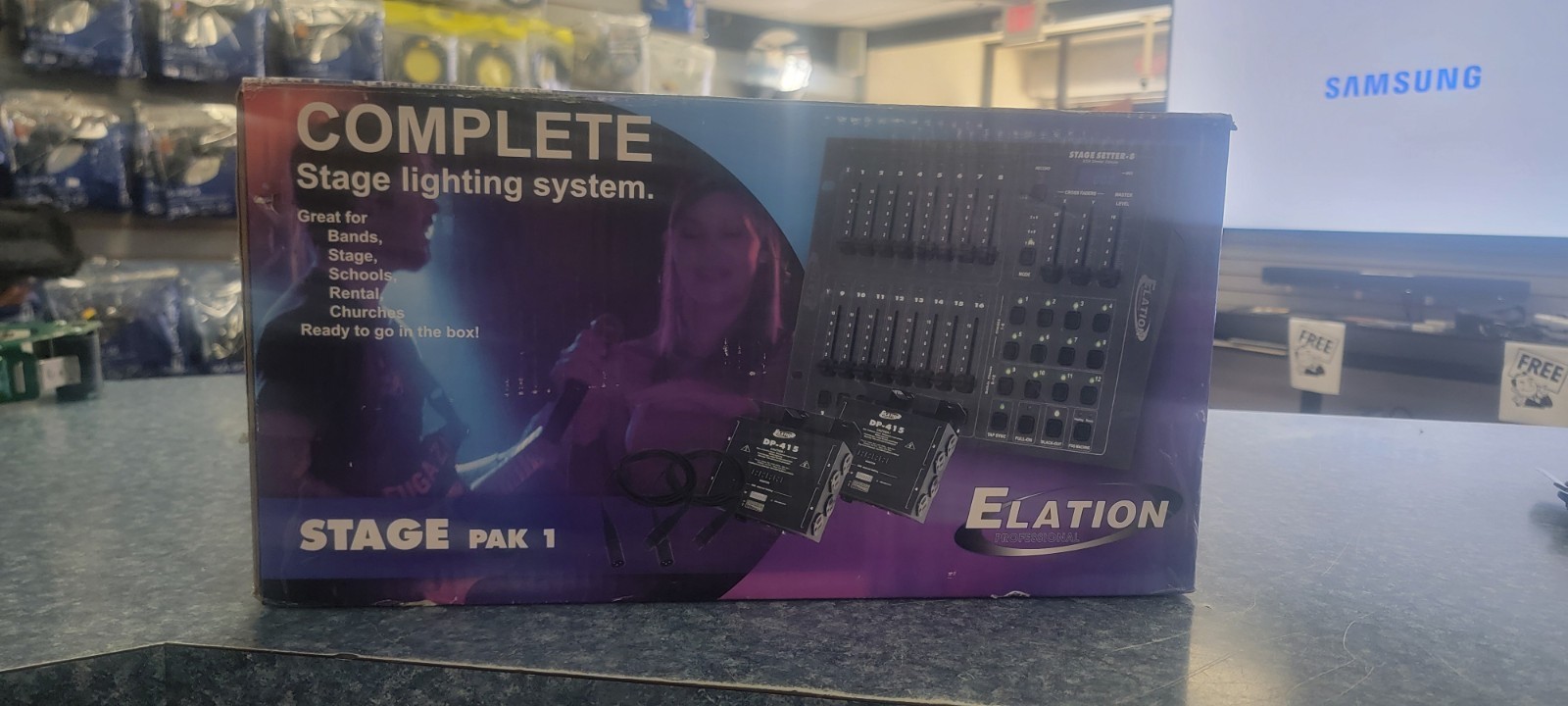 Elation Stage Pak 2  Stage Setter-16 chDimmer Lighting Console
