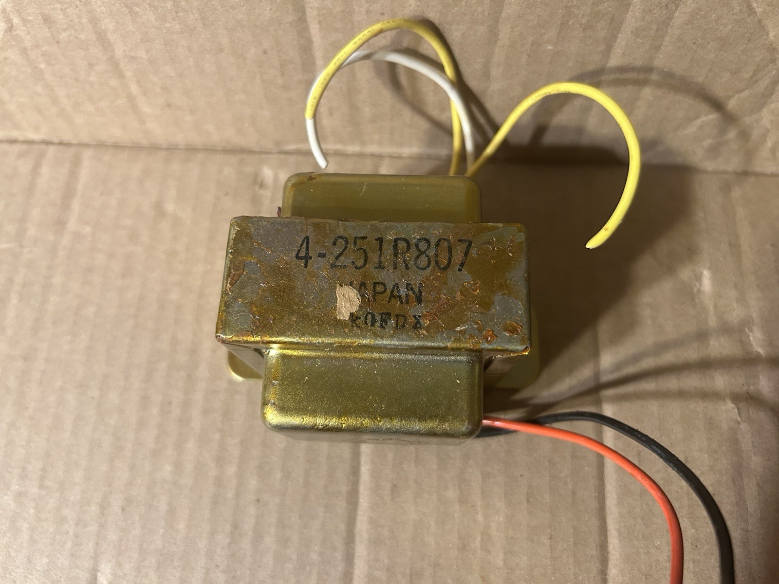 4-251R807 Japan KOFDX Transformer for Realistic Navajo Transceiver