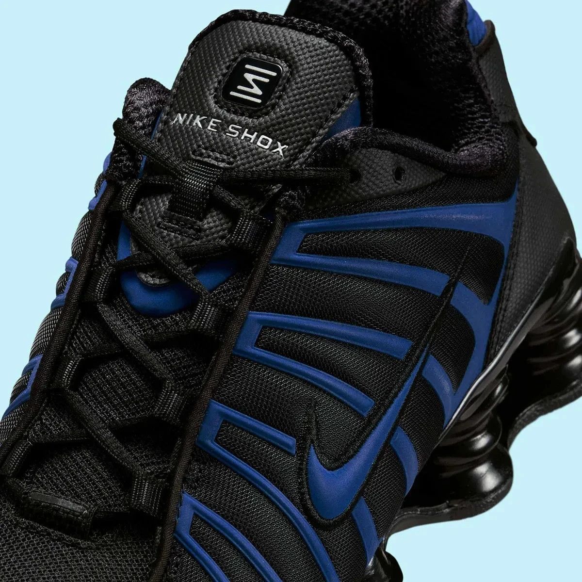 Nike Shox TL Shoes Black Court Blue Sneakers OG IH1338-002 Mens Size