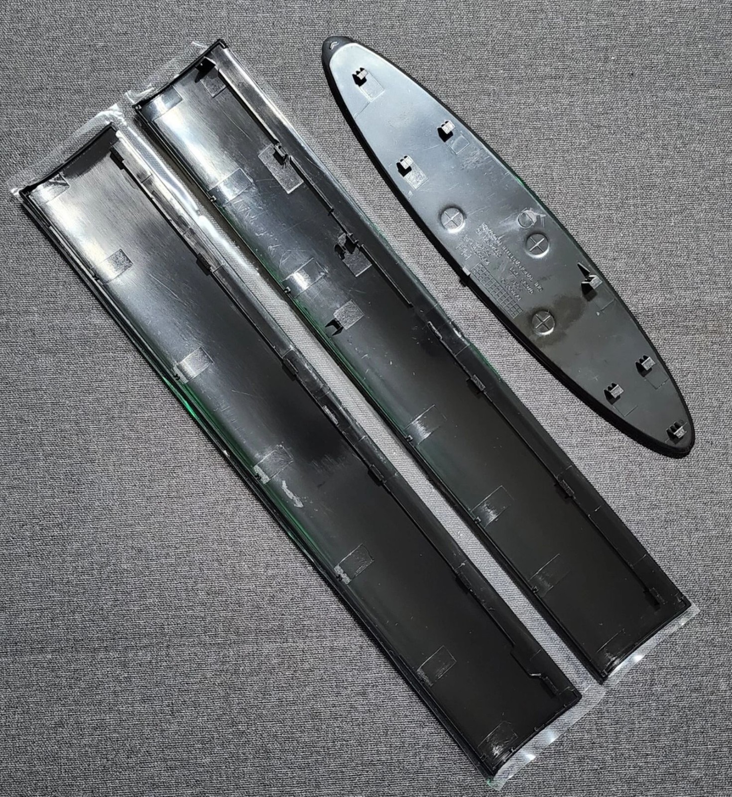 New Front Back HDD Set 3 Pack Cover Lid Shell For PS 3 Super Slim Replacement