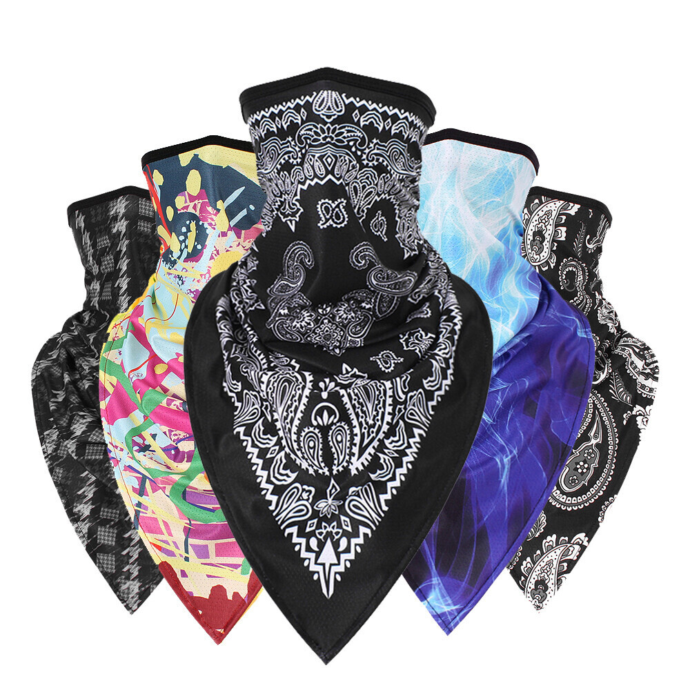Seamless Neck Gaiter Scarf Fishing Bandana Motorcycle Shield Face Tube Balaclava