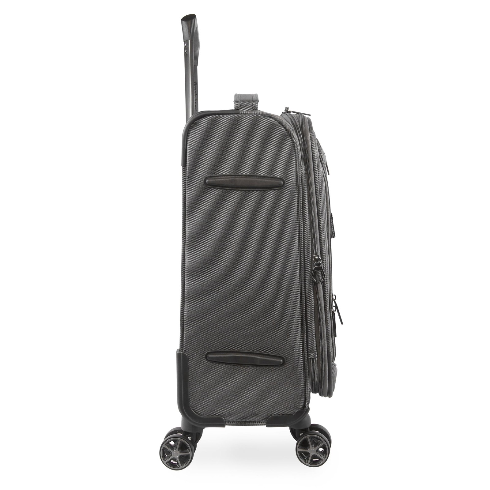 Brookstone Harbour 26" Softside Medium Checked Expandable Spinner Luggage