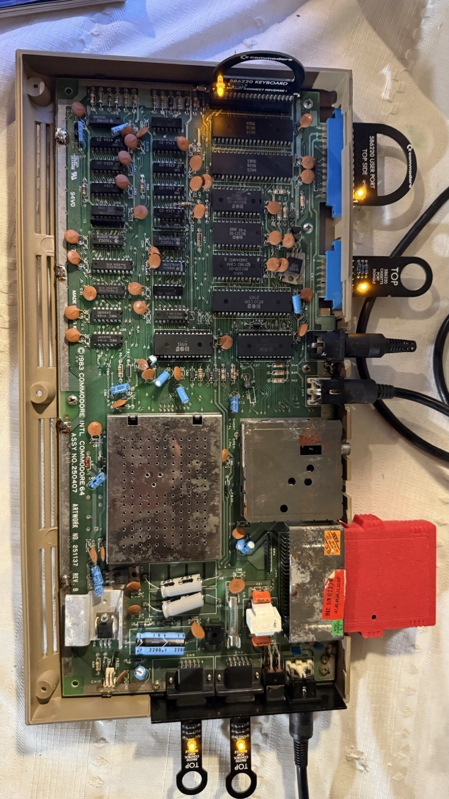 RESTORED Retro Commodore 64 Home Computer C64 Vintage Video Game System