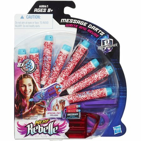 NERF Rebelle Secrets & Spies Message Darts 8 Pack Refill