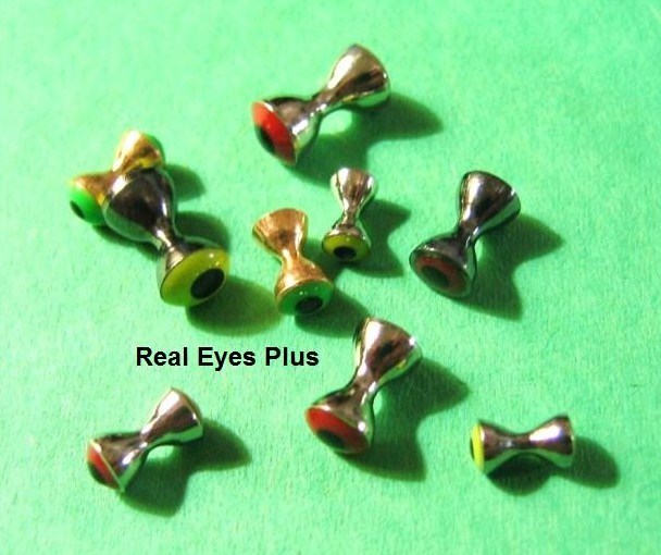100 REAL EYES Plus barbells dumbbell beads-Pseudo Eyes-4.0mm (5/32)