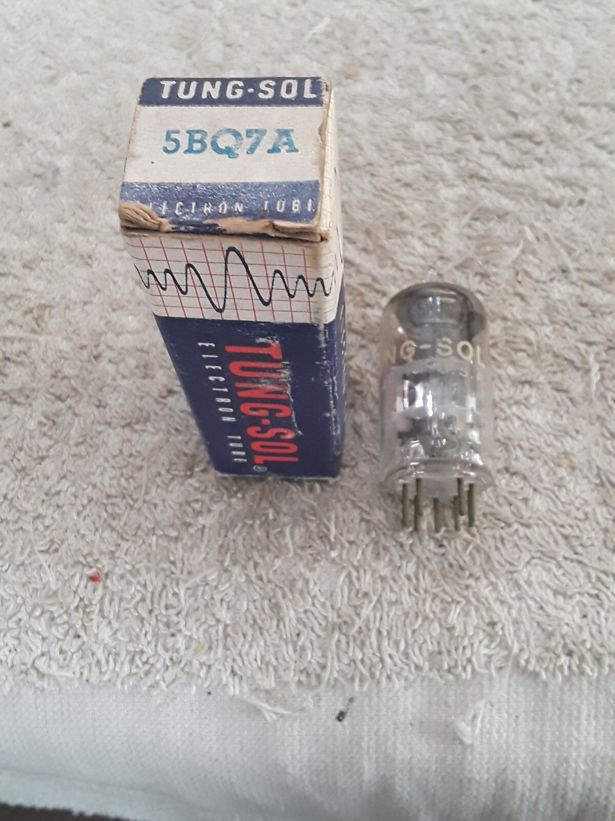 NOS Tung-Sol 5BQ7A Vacuum Tube