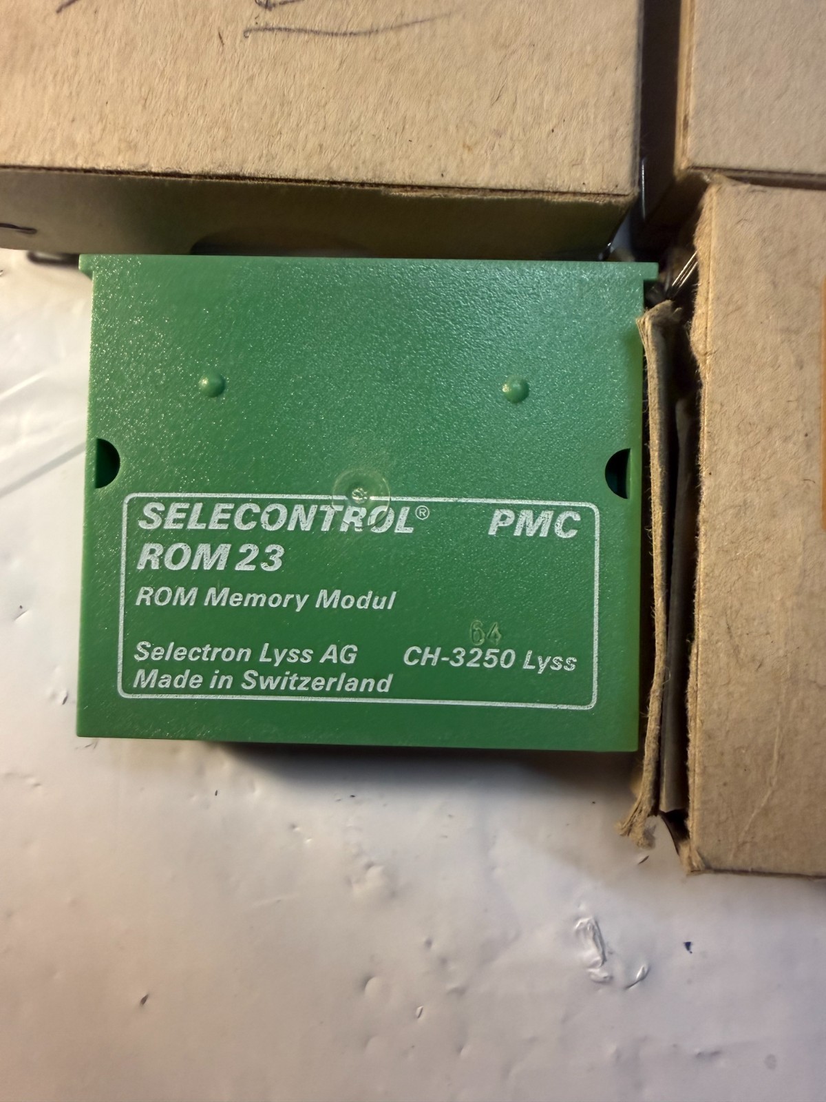 LOT OF (4) Selectron Memory Module 311.0038 PREOWNED