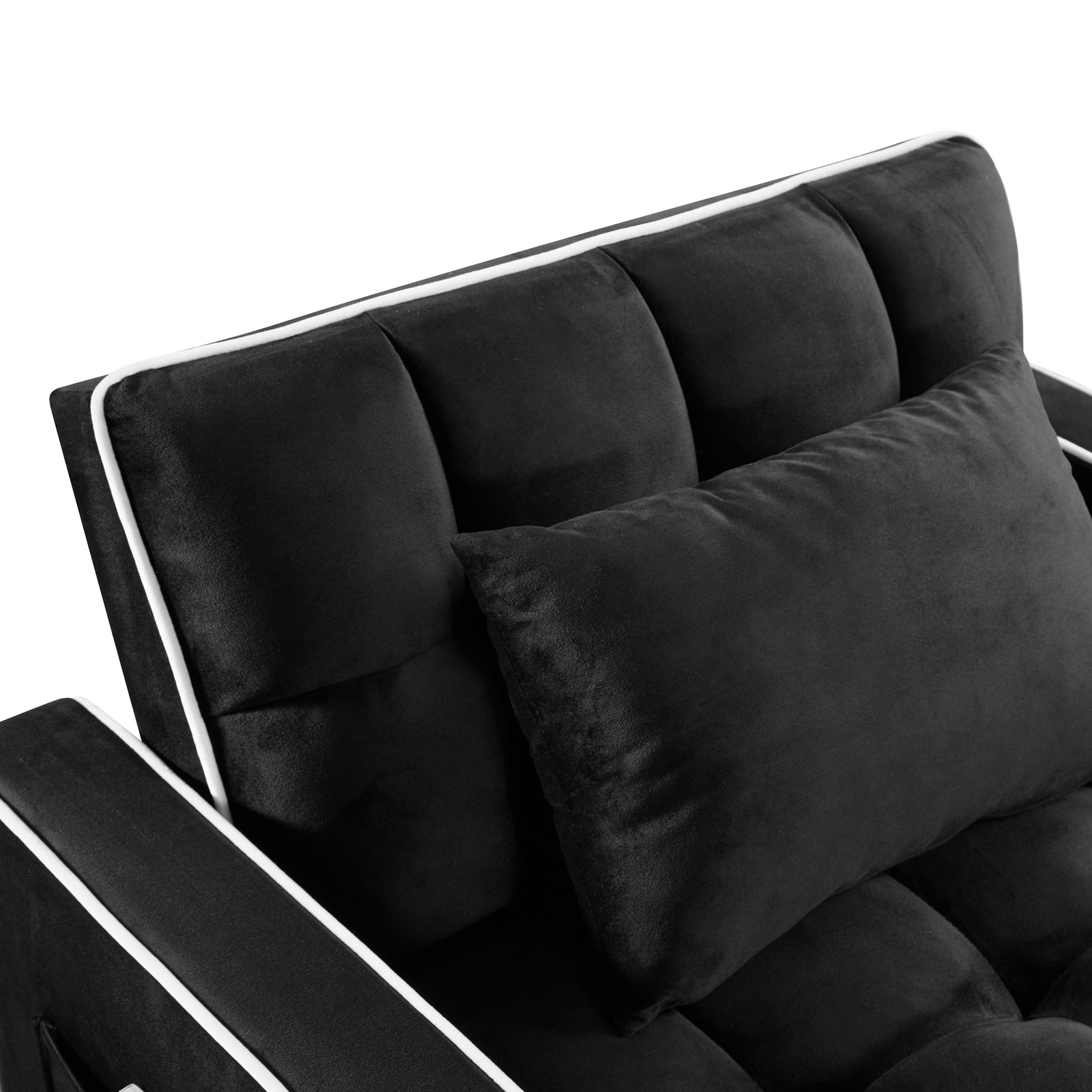 Convertible Sleeper Chair Sofa Bed Adjustable Pull Out Sleeper Chair Bed Multi-P