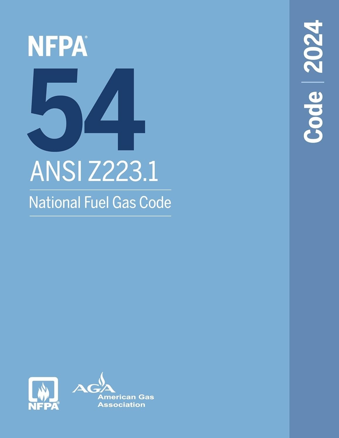 NFPA 54/ANSI Z223.1, National Fuel Gas Code, 2024 Edition Paperback USA STOCK.