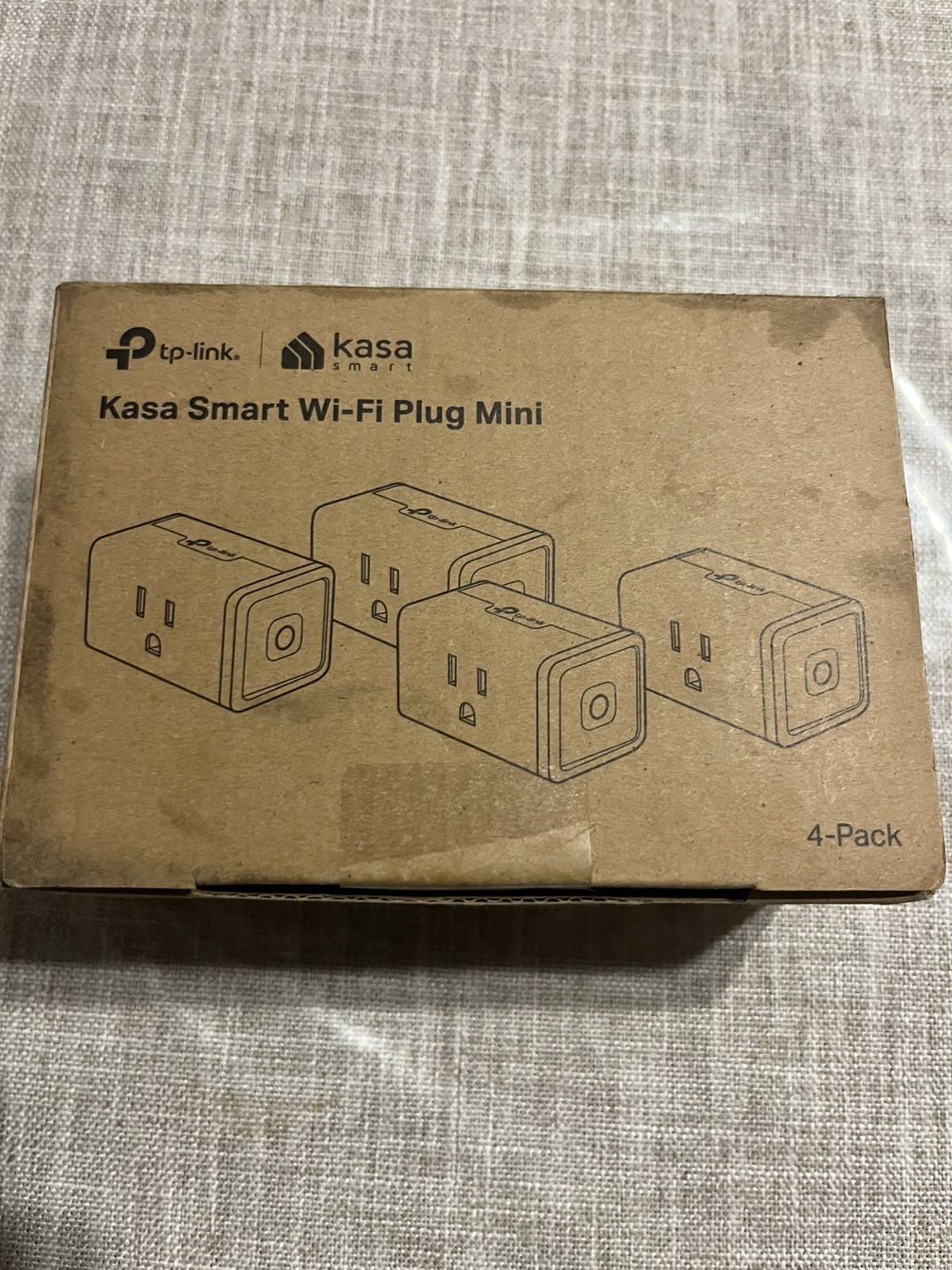 TP-Link Kasa Smart Wi-Fi Mini Plug HS103P4 - New - Open Box