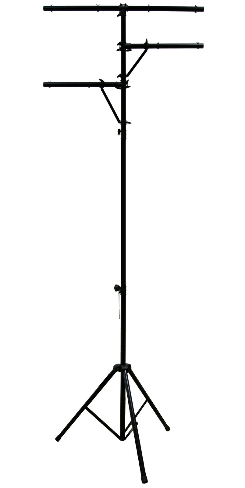 (2) Pro Audio DJ Multi Arm 8 Bolt Lighting 12 Foot Tripod Light Stand Package