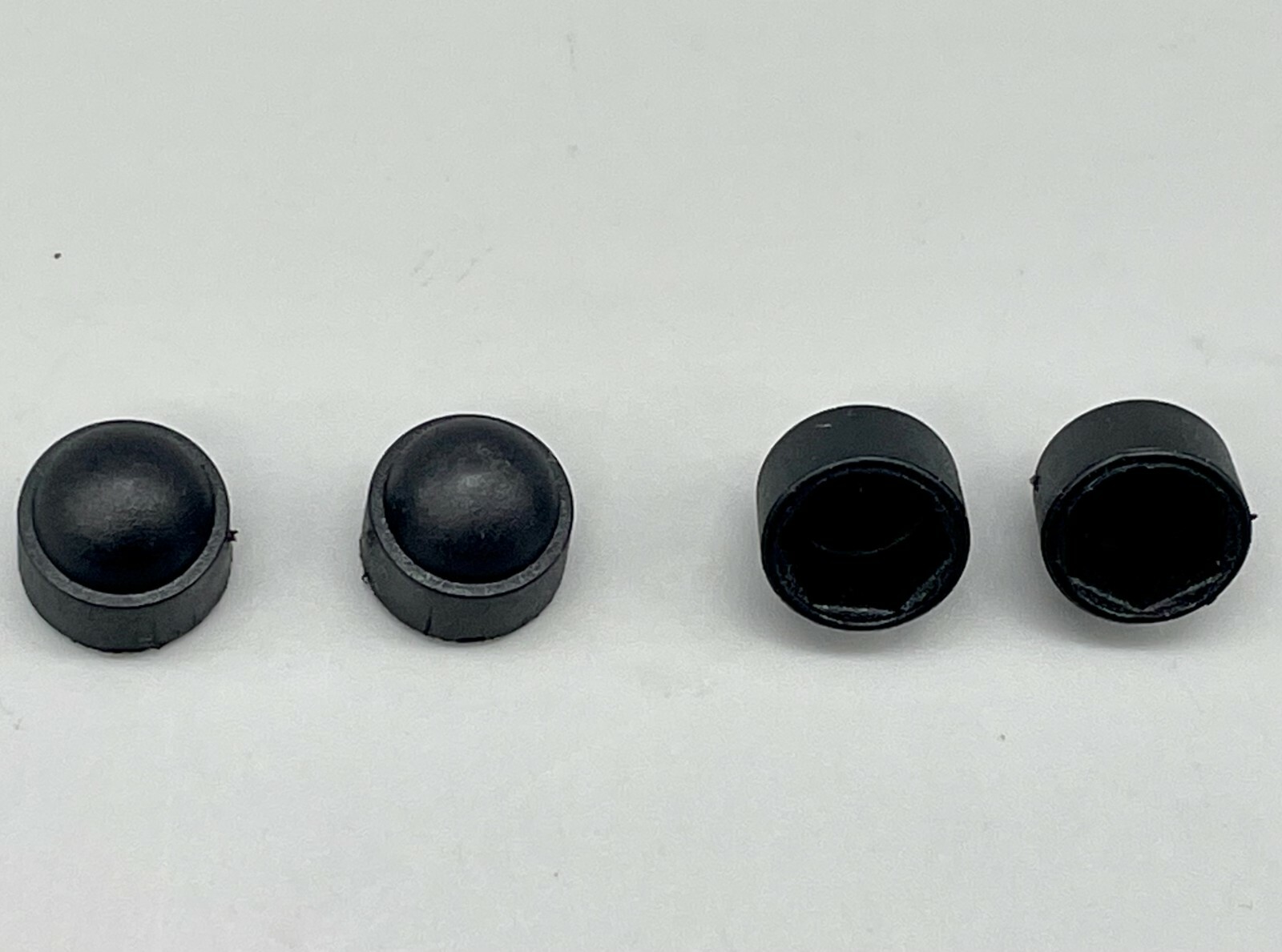 Nut End Caps, 4 Pack, Rollator Parts for the Carex Steel Rolling Walker, NEW