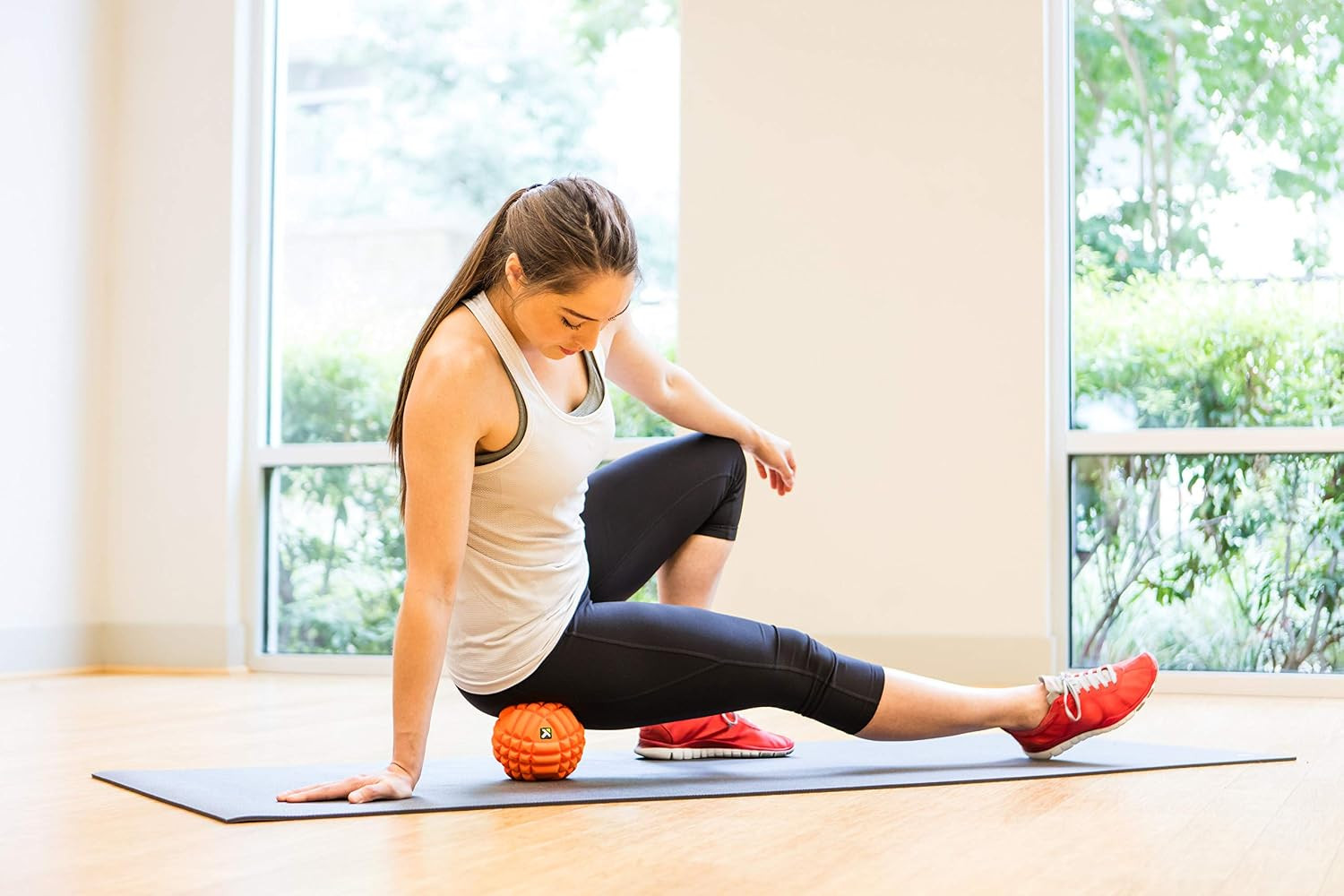Trigger Point Performance GRID Ball Foam Massage Ball (5-Inch) , Orange