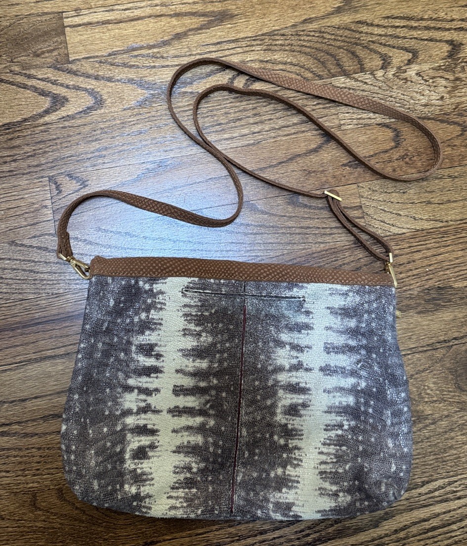 Hammitt VIP Medium Crossbody clutch spotted smoke
