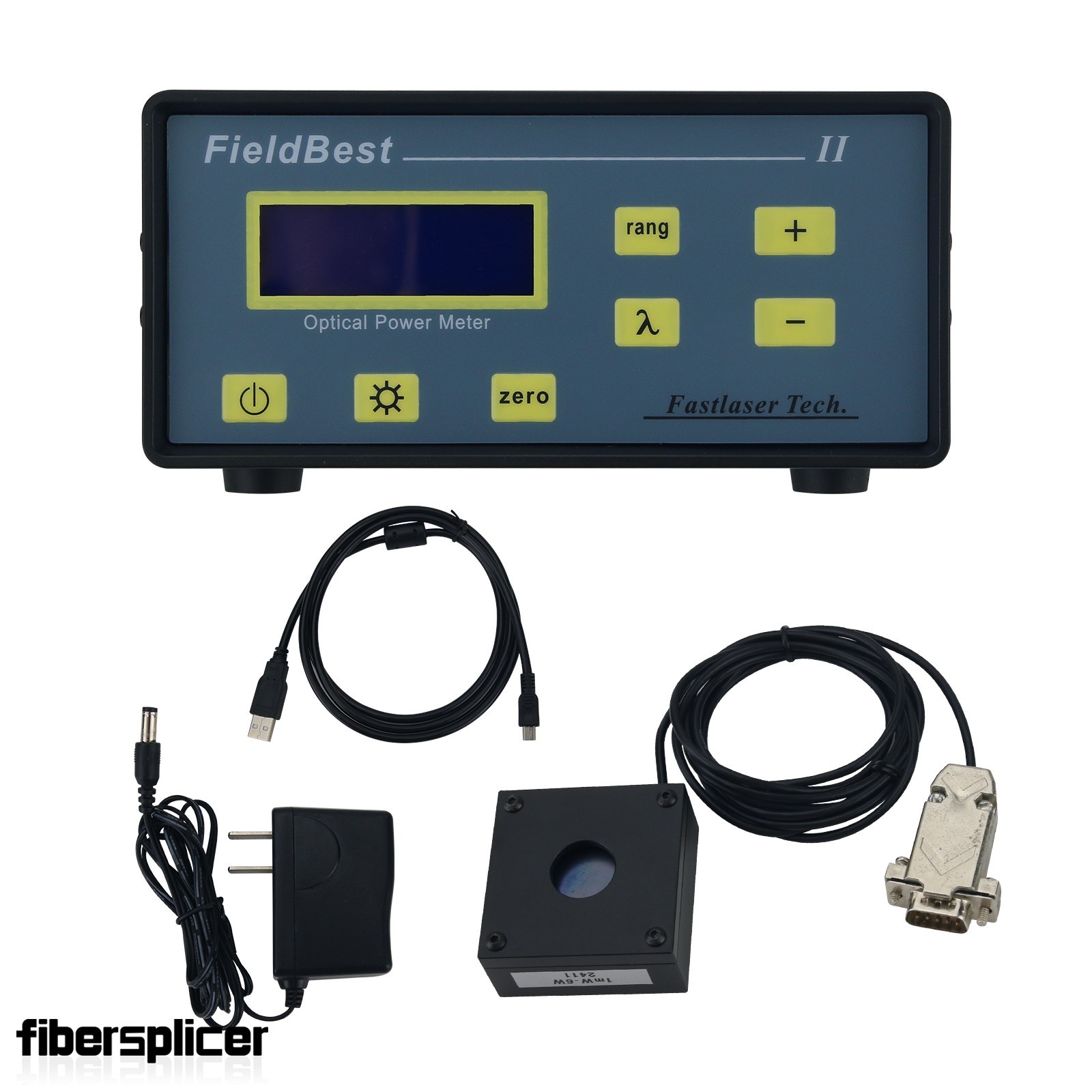 6W Optical Power Meter Laser Power Meter 1mW Accuracy High Damage Threshold