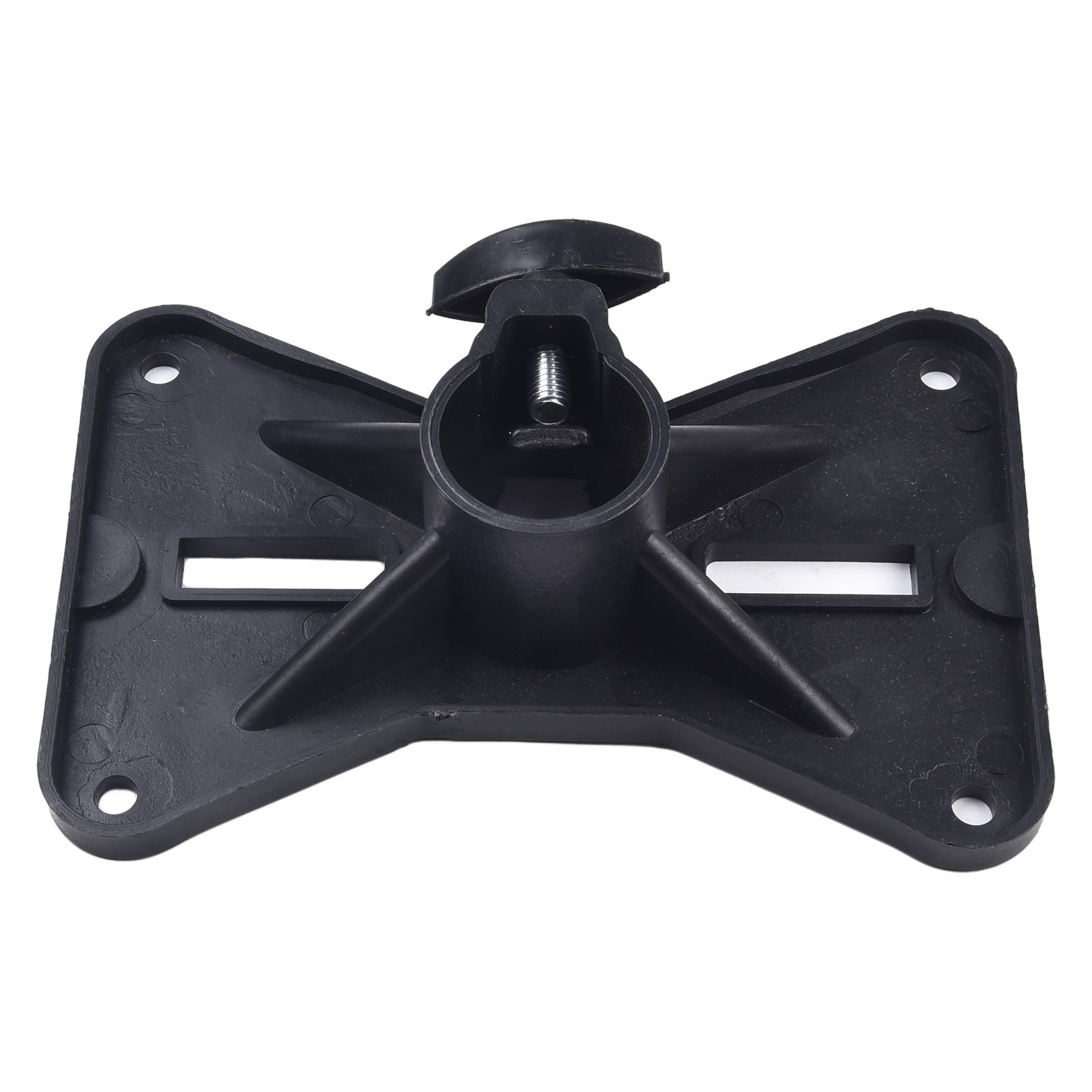 Rotatable 35mm plastic Mount Tripod Pole DJ Speaker Stand Adapter Top Cap Tray