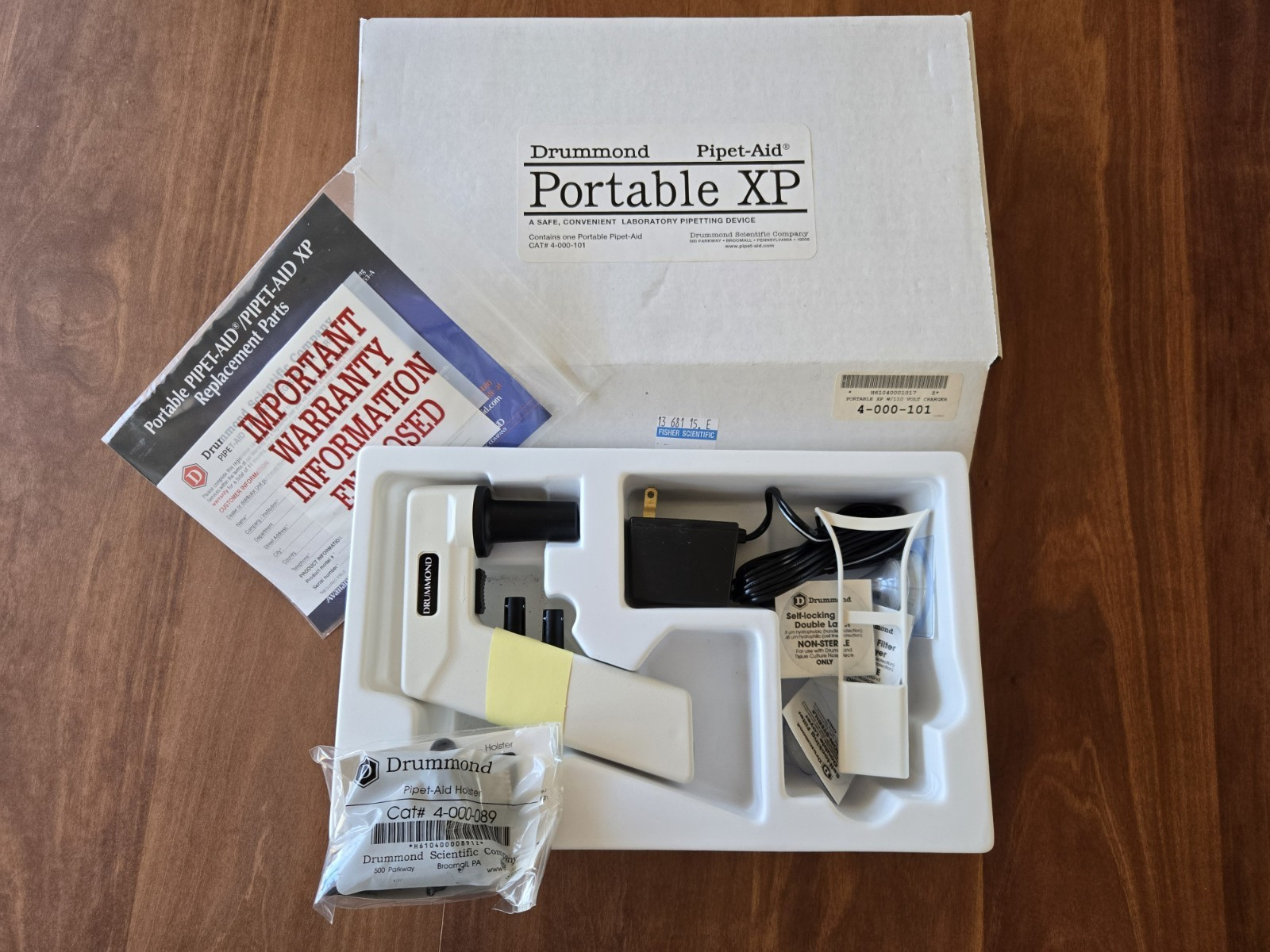DRUMMOND 4-000-101 Pipet-Aid Portable XP  *NEW*