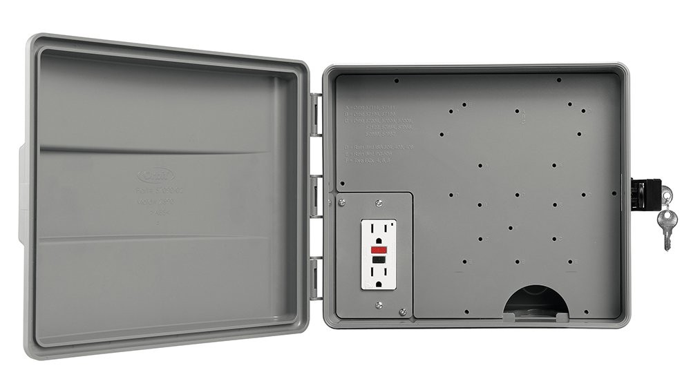 Orbit 57095 Outdoor Sprinkler Controller Cabinet Gfci