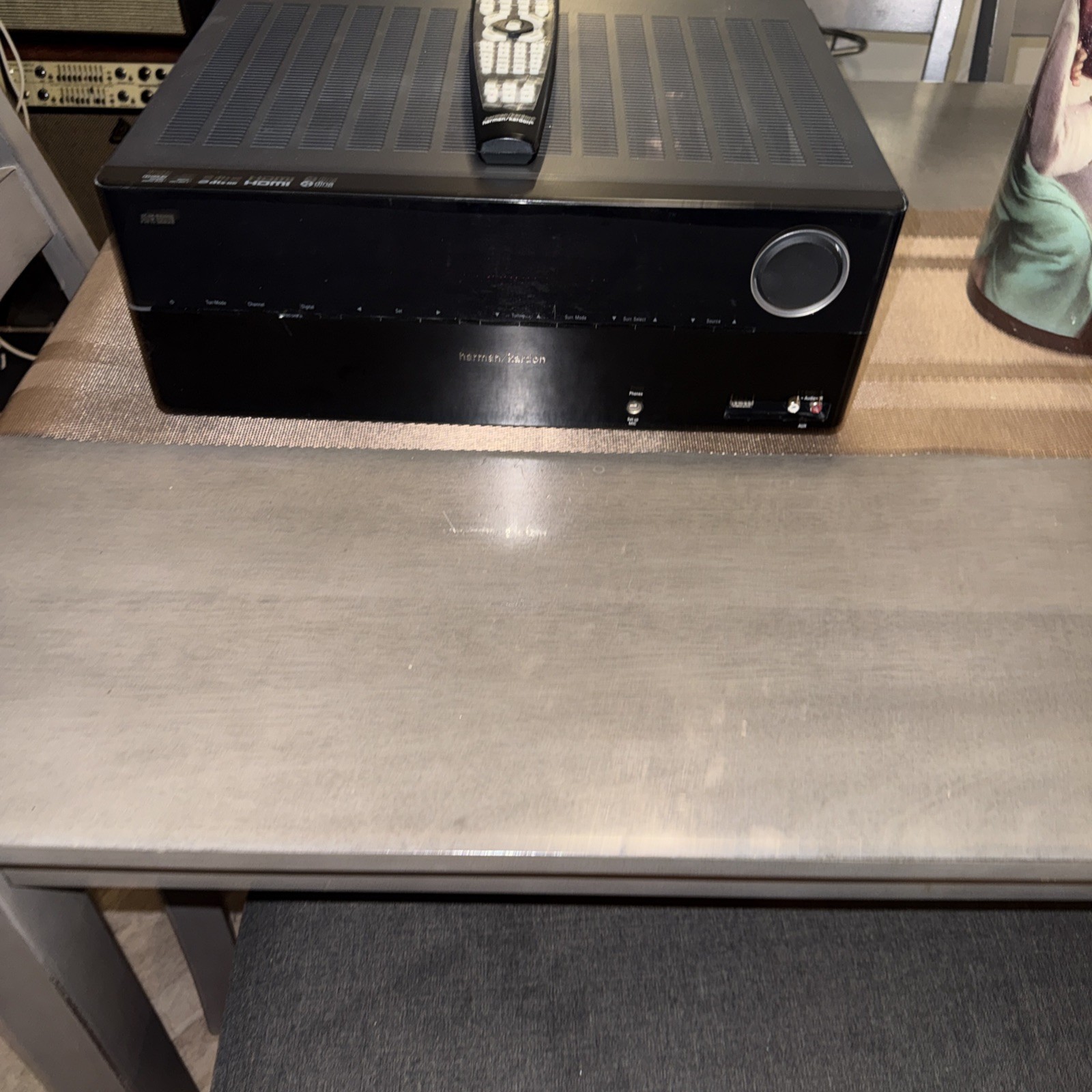 Harman Kardon AVR 1700 5.1 Channel 100 Watt Receiver TESTED W/ Remote Bundle