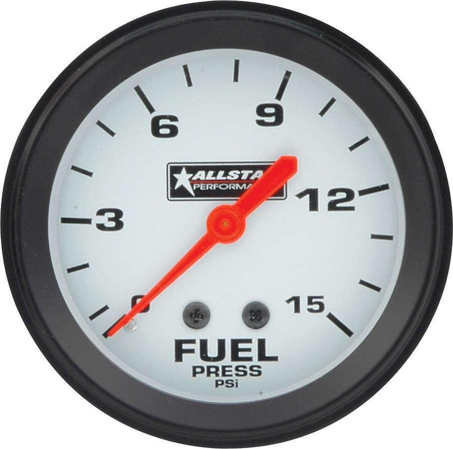 ALLSTAR PERFORMANCE ALL80098 ALL Fuel Pressure Gauge 0-15PSI 2-5/8in