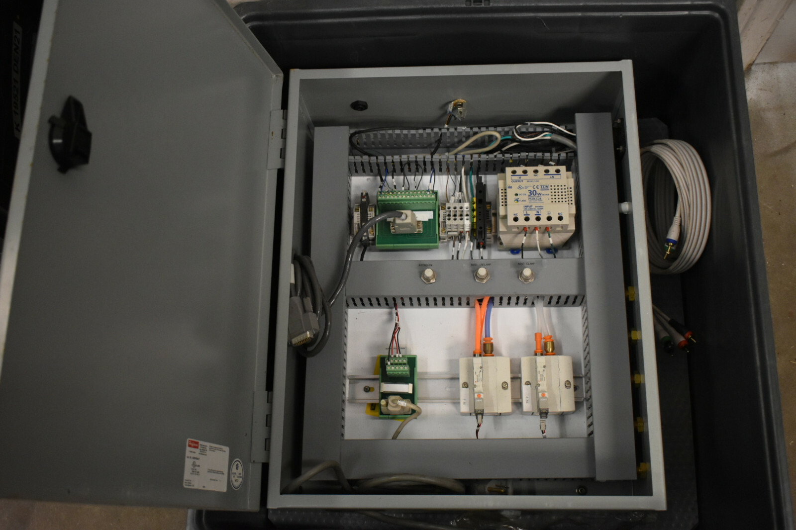 Asymtek I/O E.I.P Pneumatic Control Panel Hoffman