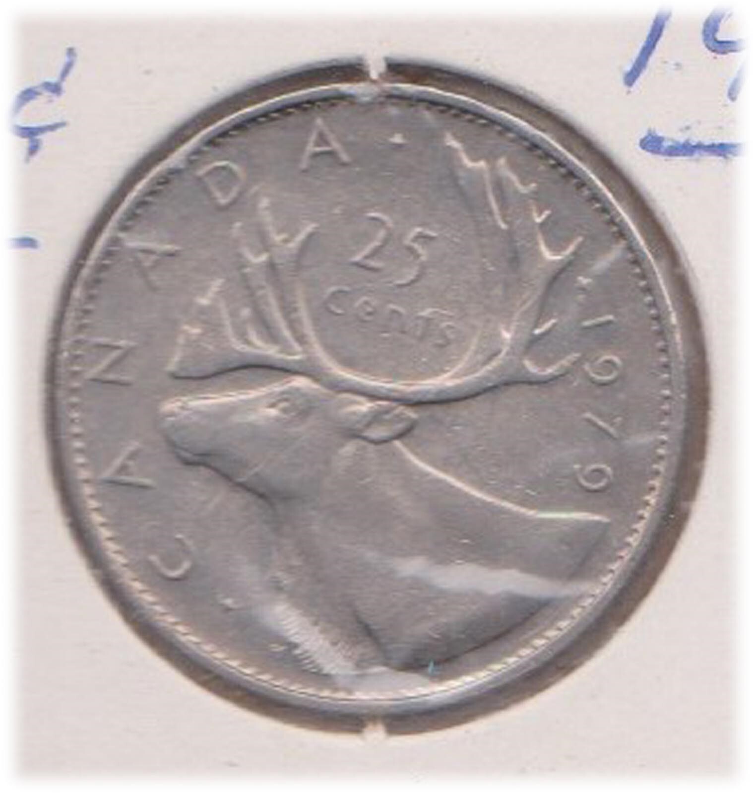 (H205-138) 1979 Canada 25c coin (EM)