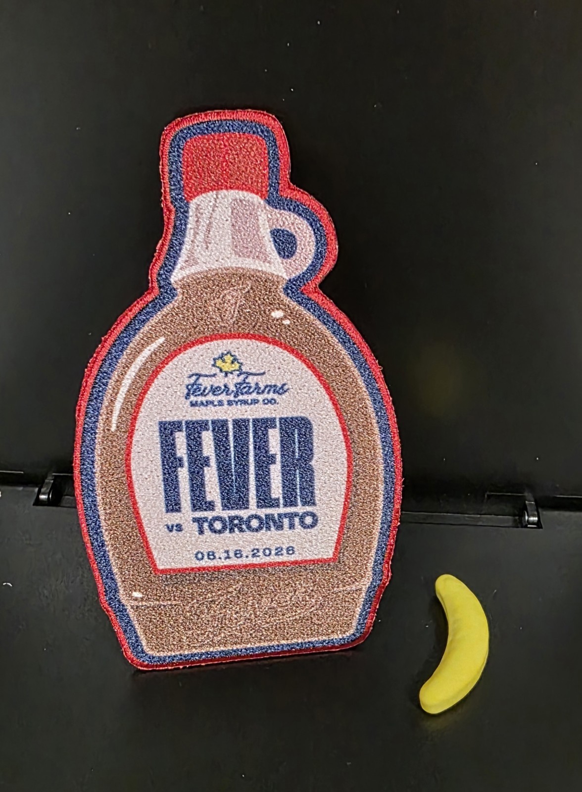 Indiana Fever Gameday Patch - vs Toronto Tempo 6-16-2026. Fever won 🏀