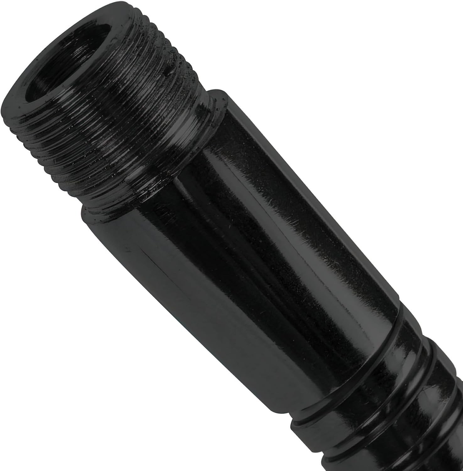 13" Flexible Microphone Gooseneck in Elegant Black - Precision Placement