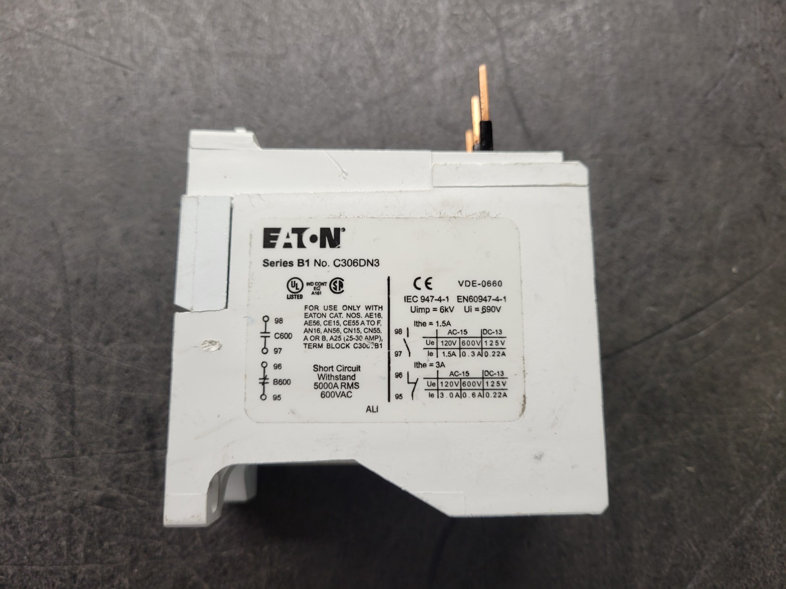 Eaton C306DN3 Series B1.