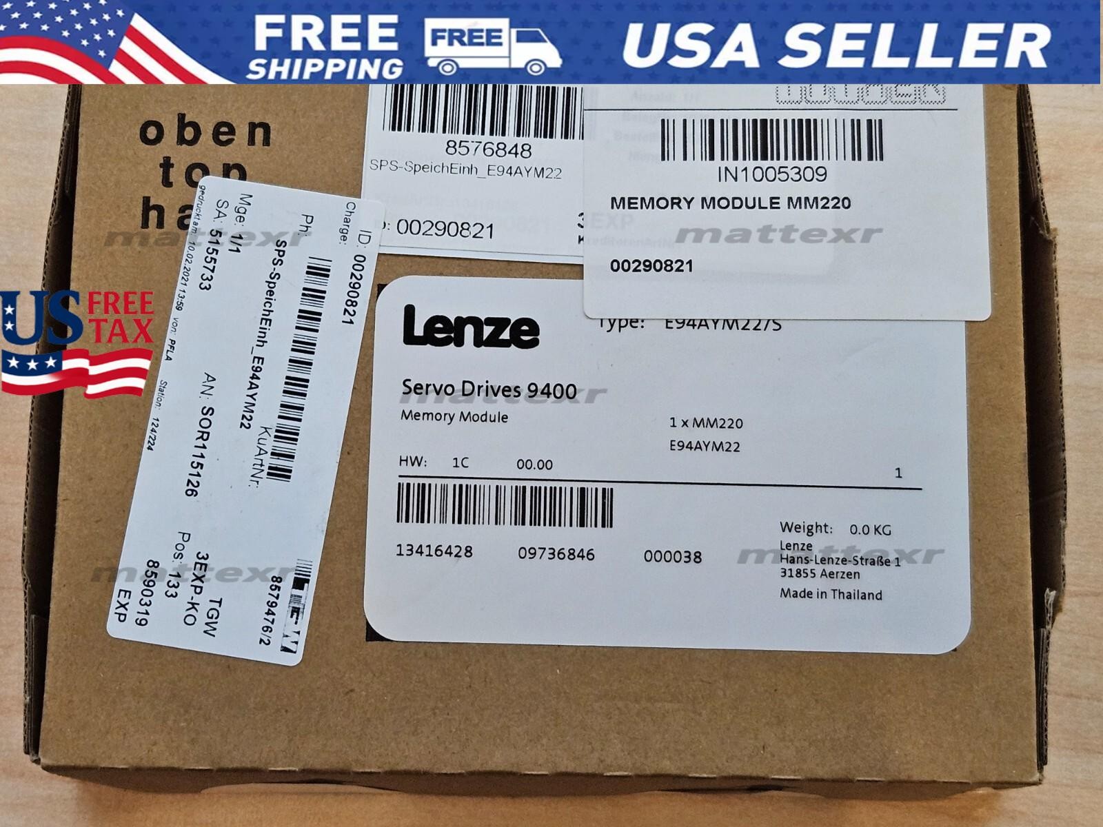 Lenze E94AYM22/S MM220 NEW open box-
