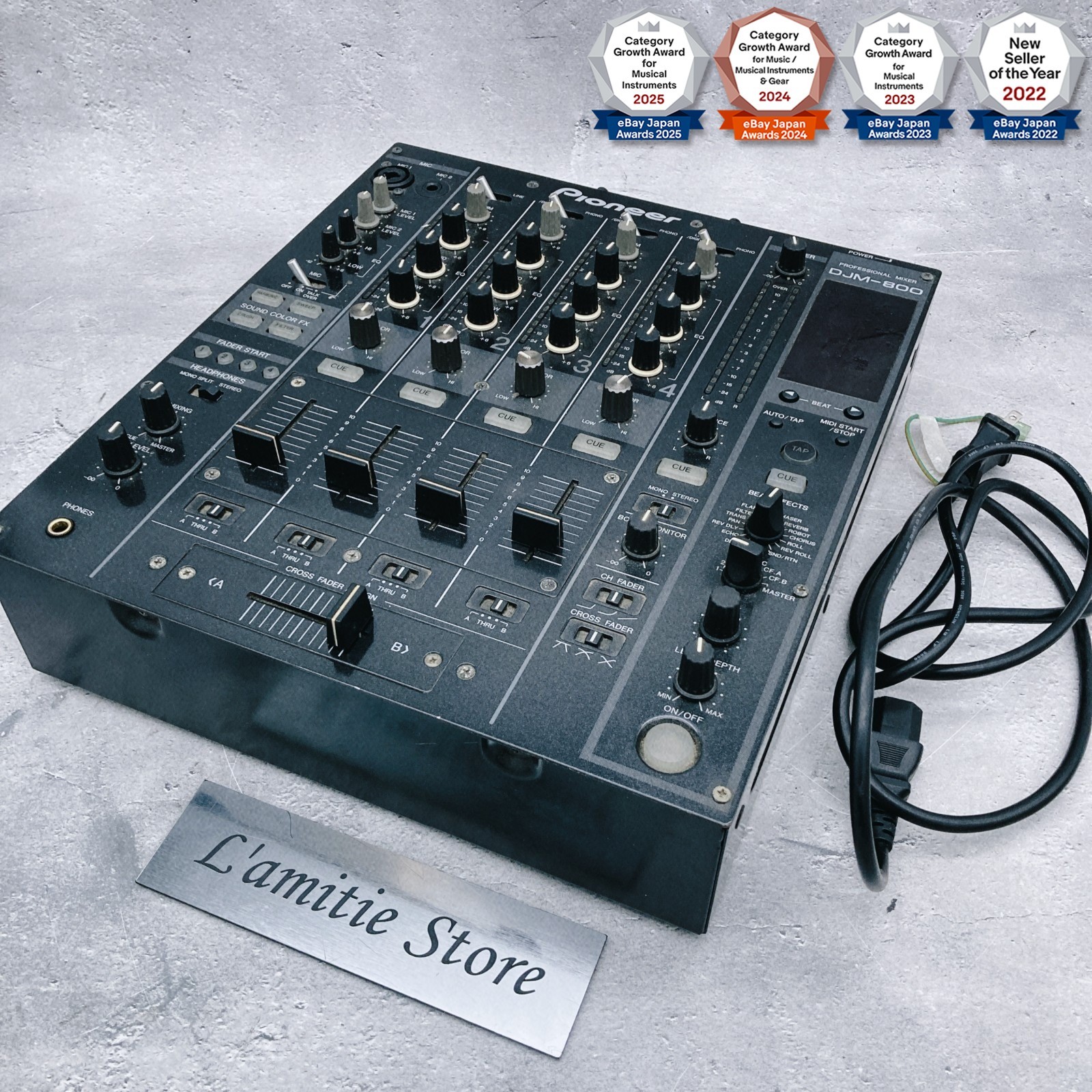 Pioneer DJM-850-K Performance DJ Mixer Black Pro Digital 4-Channel DJM850K USB