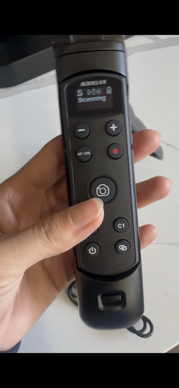 AODELAN Shater Relaze Camera Remote Control Grip for Sony - Open Box