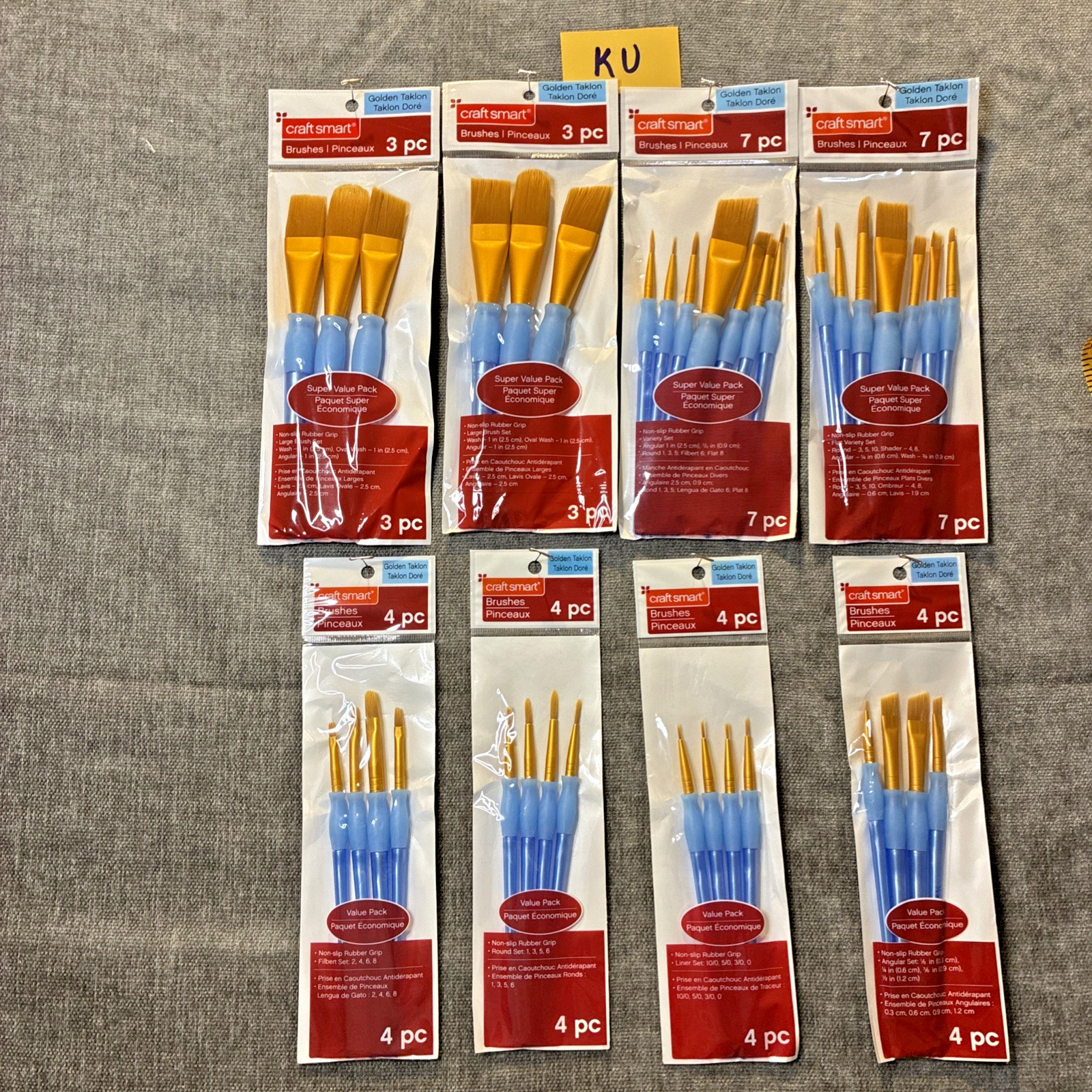 BIG LOT of GOLDEN TALON Artist’s Paint Brushes - 36 Brushes 💥 NEW 💥 (KU)