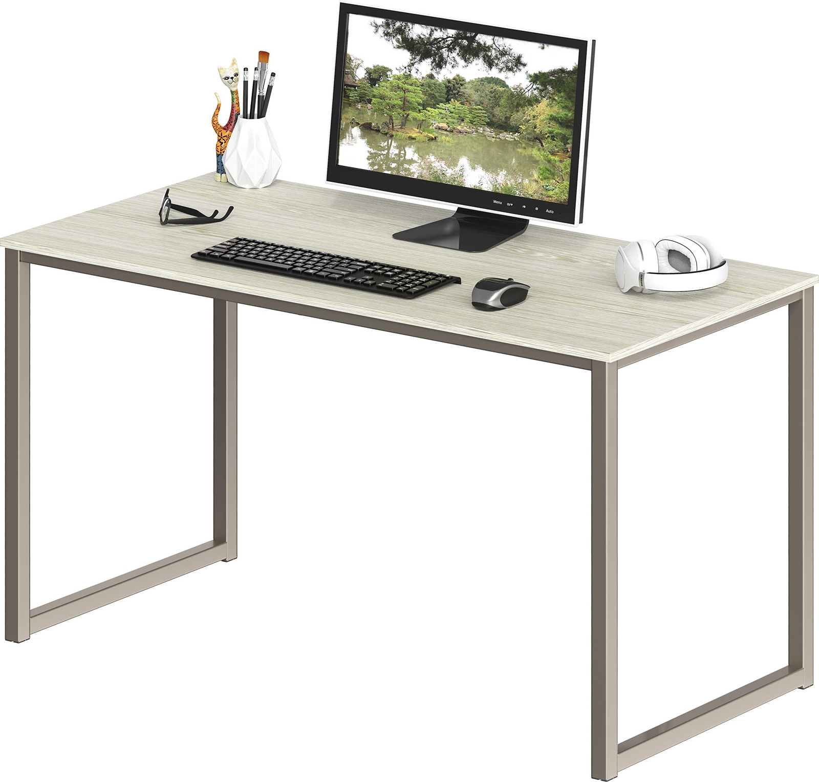 Home Office 40inch Computer Desk Maple