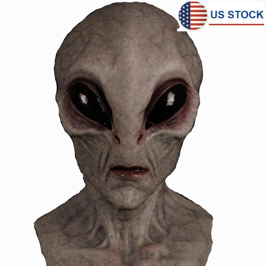Scary Horrible Horror Alien Latex Mask For Halloween Cosplay Costume Anime Party