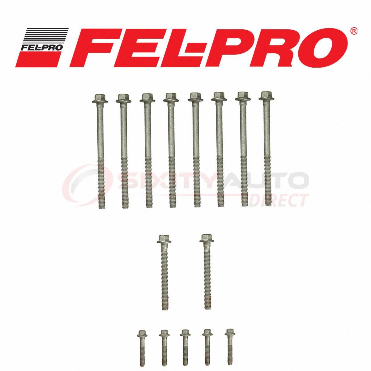 Fel-Pro Cylinder Head Bolt Set for 2001-2003 Chevrolet Silverado 1500 HD ko