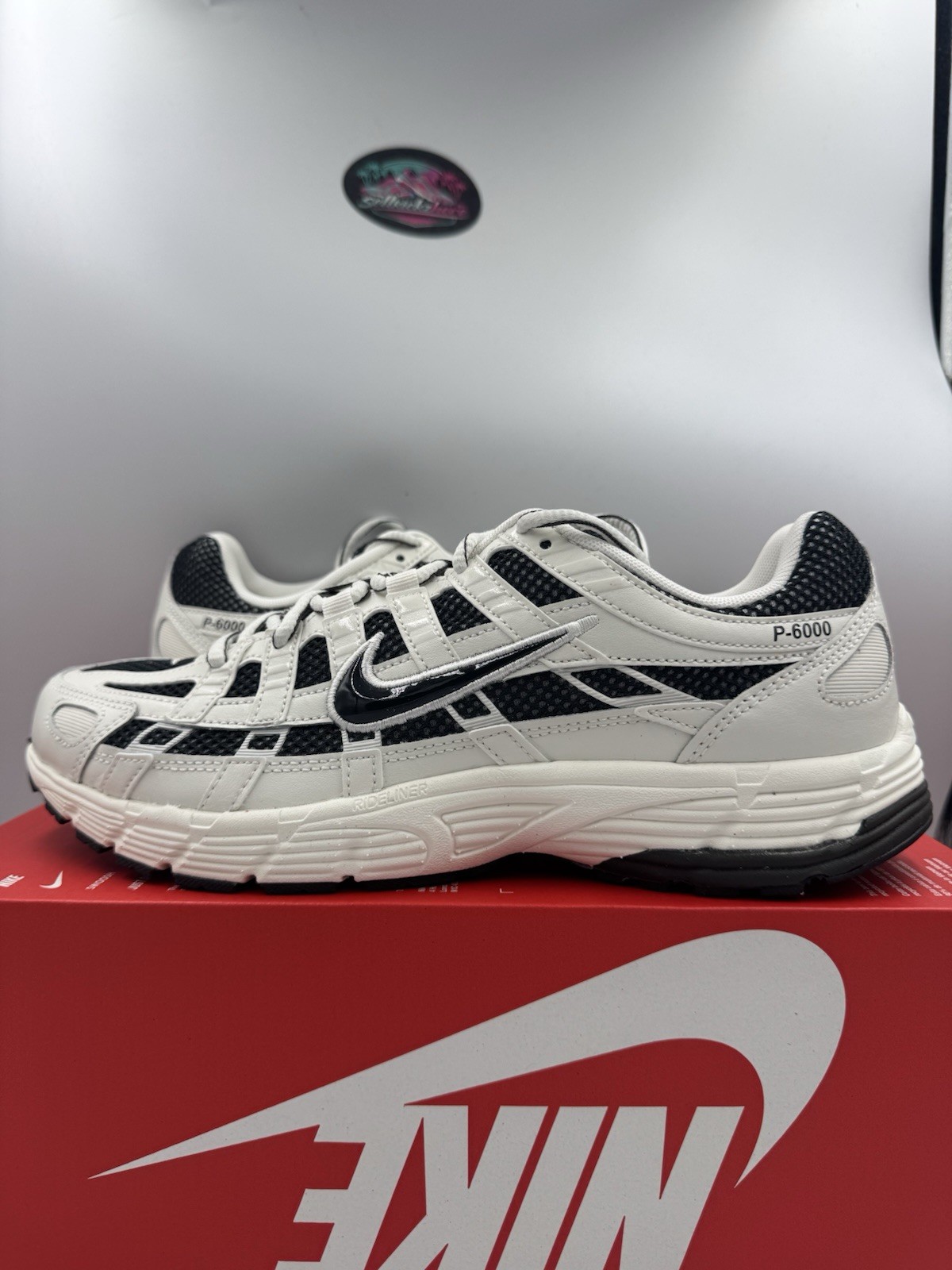 Nike P-6000 Sail Phantom Off Noir IO8711-101 Size 10.5